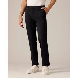 Rhone Commuter Pant Classic, Black, Size 36 x 30